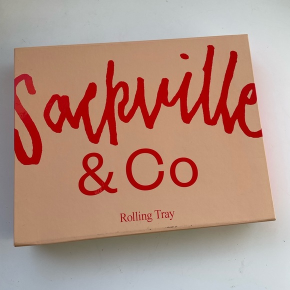 NWT Sackville & Co Pink Jelly Rolling Tray - Picture 4 of 11